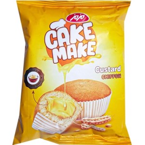 مزمز کیک شیفون ساده با کرم کاستارد