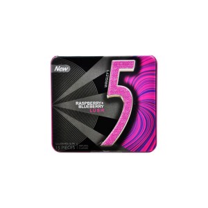 آدامس فایو مکعبی فلزی تمشک و بلوبری