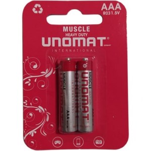 یونیمات باتری نیم قلمی 2 عددی کارتی