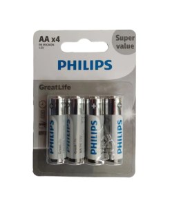فیلیپس باتری قلمی 4 عددی great life