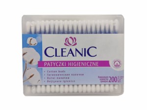 cleanic گوش پاکن مکعبی 200 عددی