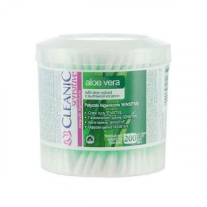 cleanic گوش پاکن مکعبی آلوئه ورا 200 عددی