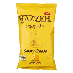 مزمز مزه چیپس متوسط پنیر دودی