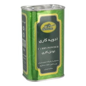 سبزان ادویه کاری قوطی 200گرم