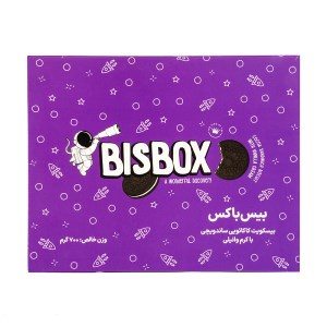 بیس باکس بیسکویت کرم وانیلی 700گرم