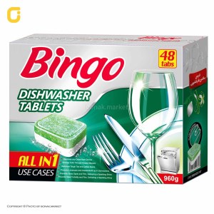 بینگو قرص ماشین ظرفشویی 48 عددی