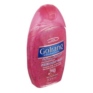 گلرنگ شامپو صورت بدن حاوی دانه های لایه بردار 280 گرم صورتی