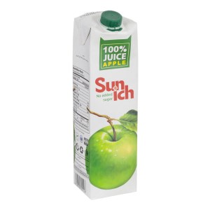 سن ایچ آب سیب یک لیتری تتراپک