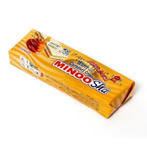مینو ویفر کاراملی مینوشا 14 گرم