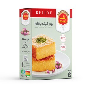 رشد پودر کیک باقلوا