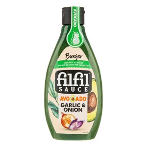 فیلفیل سس سیر و پیاز برگر