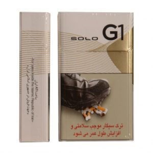 سیگار جی وان سولو طلایی