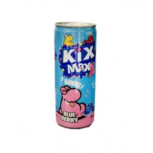 کیکس مکس نوشیدنی گازدار بلوبری قوطی 250 میل