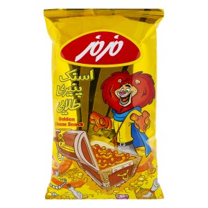 مزمز اسنک پنیری طلایی بزرگ