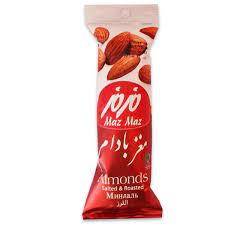 مزمز بادام درختی نمکی متوسط