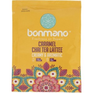 بن مانو چای لاته کاراملی تکی