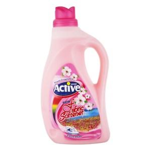 اکتیو نرم کننده حوله ولباس 2500گرمی صورتی