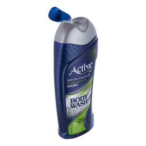 اکتیو شامپو بدن اسپرت سورمه ای آقایان 400گ