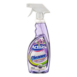 اکتیو شیشه شوی ضد بخار بنفش 500 میلی لیتری