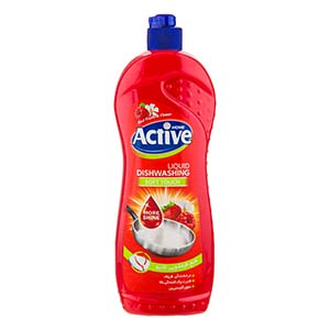 اکتیو مایع ظرفشویی گلیسیرین قرمز 750 گرم