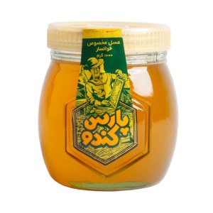 پارس کندو عسل شیشه بادرب پیچی 1000گرم