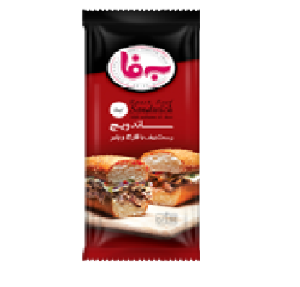 به فا ساندویج ژامبون مرغ