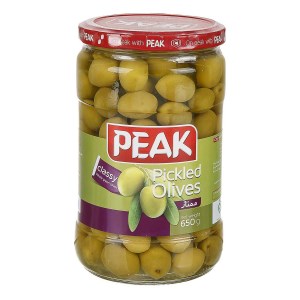 پیک زیتون سبز سوپر ویژه 650 گرم