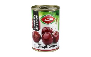 دونی کمپوت گیلاس شیشه 450گرم