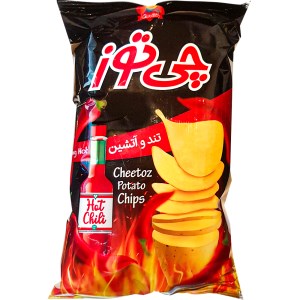 چی توز چیپس تندو آتشین متوسط