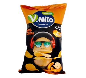 وی نیتو چیپس طعم پفک 55 گرم
