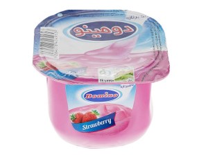 دومینو بستنی ویکتوریا توت فرنگی با سس میوه ای