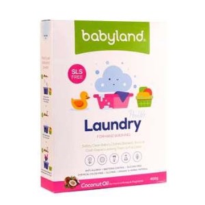 بی بی لند پودر صابون رختشویی با روغن نارگیل 400گرمی