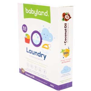 بی بی لند پودر صابون ماشین لباسشویی باروغن نارگیل 400گرم