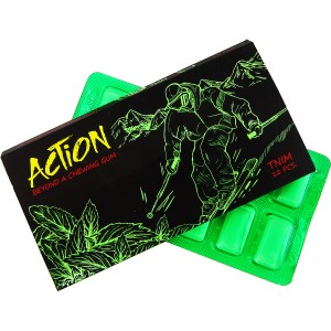 اکشن آدامس بلیستری طعم نعنا