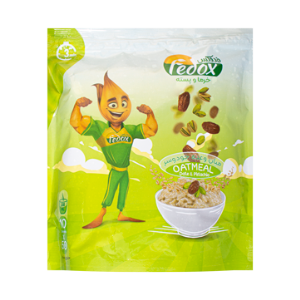 فدوکس میان وعده جو دو سر پسته و خرما