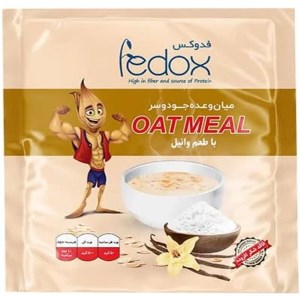 فدوکس میان وعده جو دو سر خرما و بادام