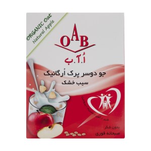 OAB صبحانه جو دو سر و سیب خشک