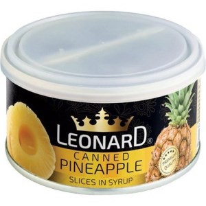 لئونارد کمپوت اناناس 225گرمی