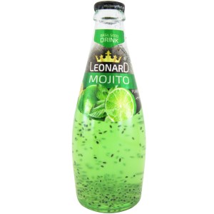 لئونارد نوشیدنی تخم شربتی لیمو نعنا 300 میل