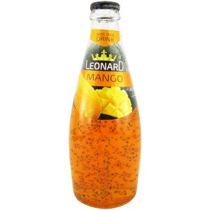 لئونارد نوشیدنی تخم شربتی انبه 300میل