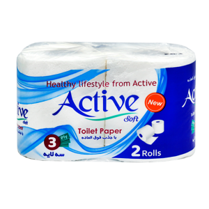 اکتیو دستمال توالت دلسی دوقلو