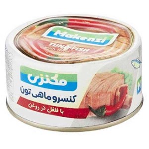 مکنزی کنسرو ماهی فلفلی 180 گرم