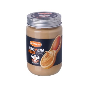 شیررضا کره بادام زمینی پروتئین 450 گرم