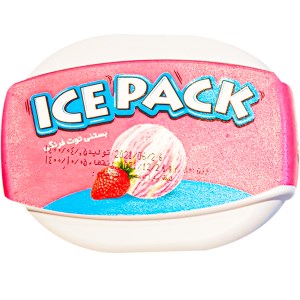 آیس پک توت فرنگی تکی