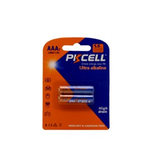 پیکسل باطری نیم قلمی کارتی 2عددی الترا آلکالاین