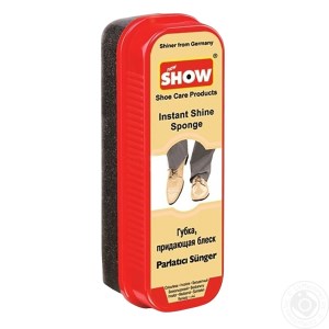 show اسفنج متوسط براق کننده شفاف